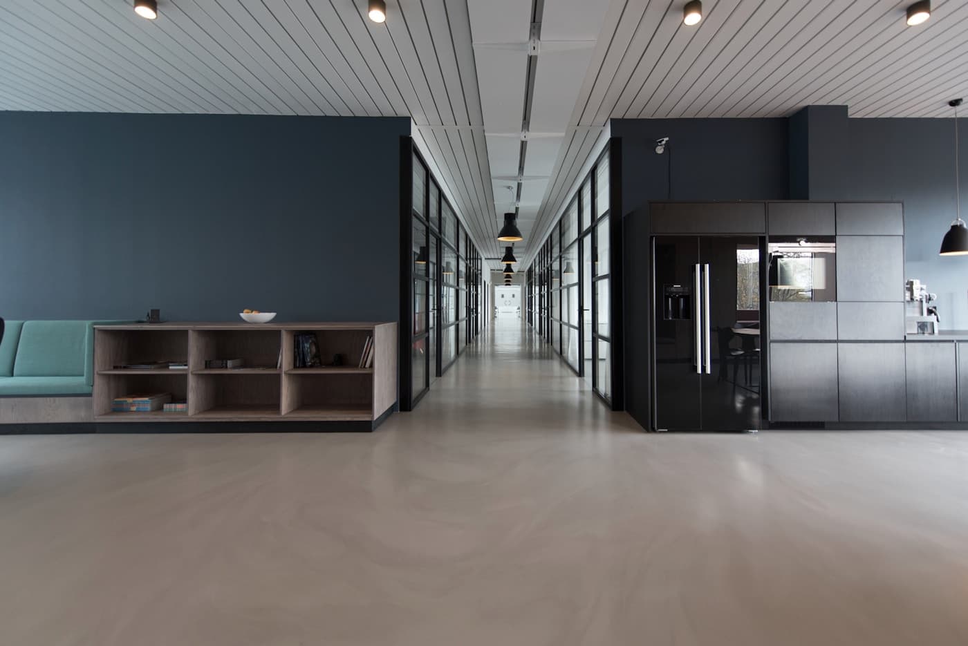 Modern commercial office building